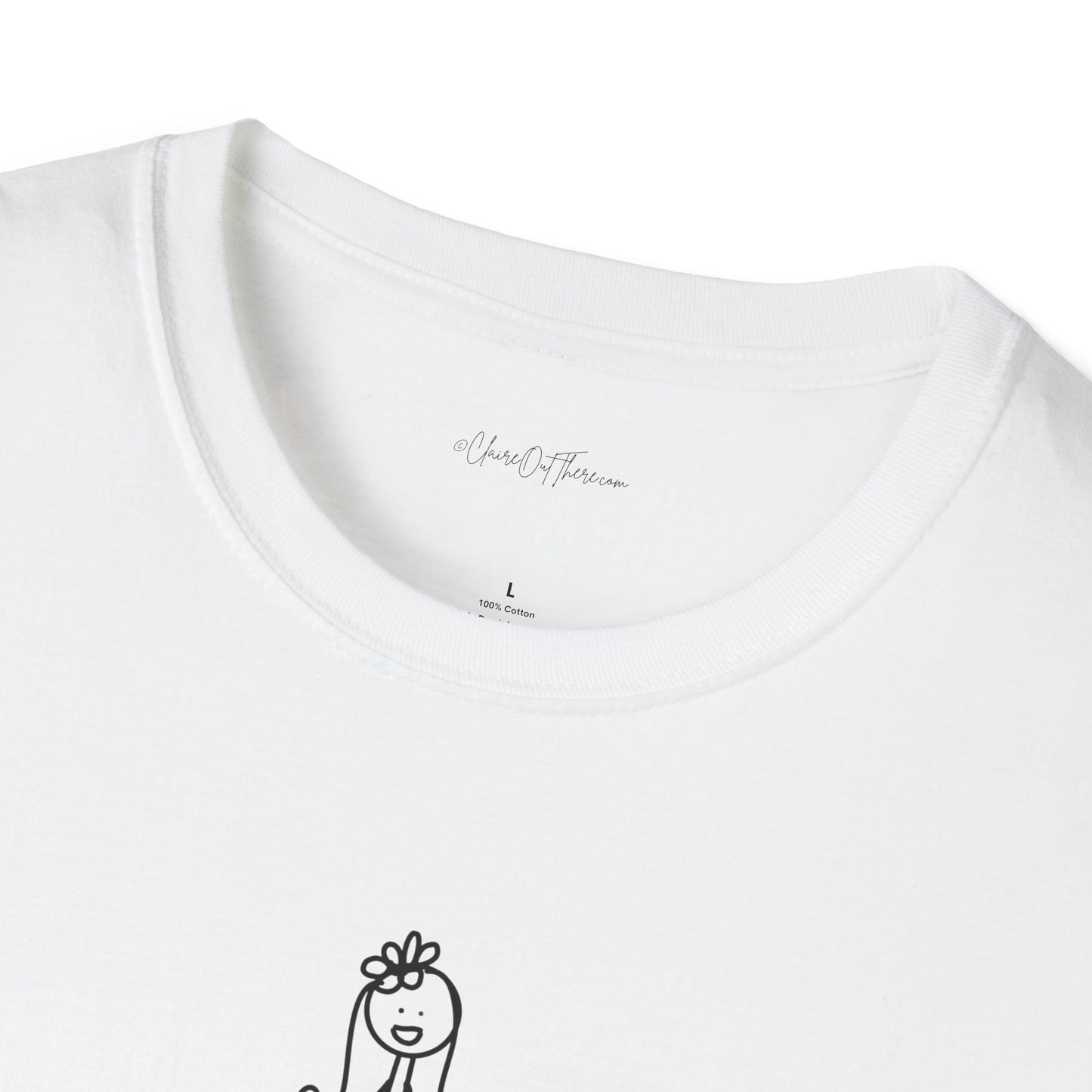 Yes, Please! Quirky Softstyle Unisex T Shirt from ClaireOutThere