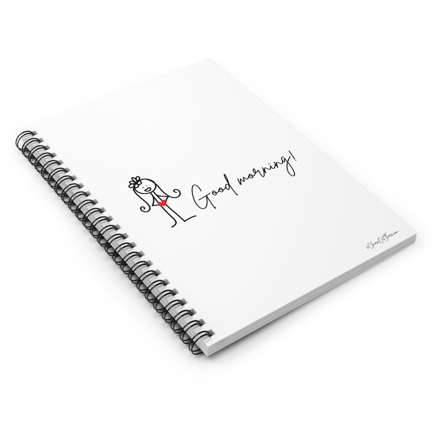 Good Morning Journal/Notebook by ClaireOutThere!