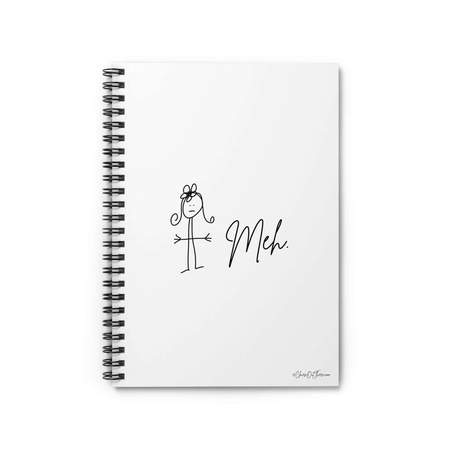 Meh Journal/Notebook by ClaireOutThere!