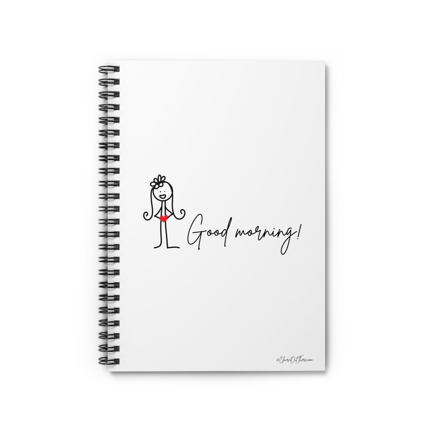 Good Morning Journal/Notebook by ClaireOutThere!