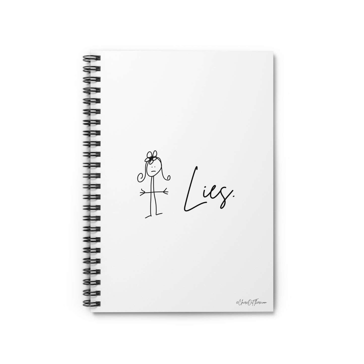 Lies Journal/Notebook by ClaireOutThere!