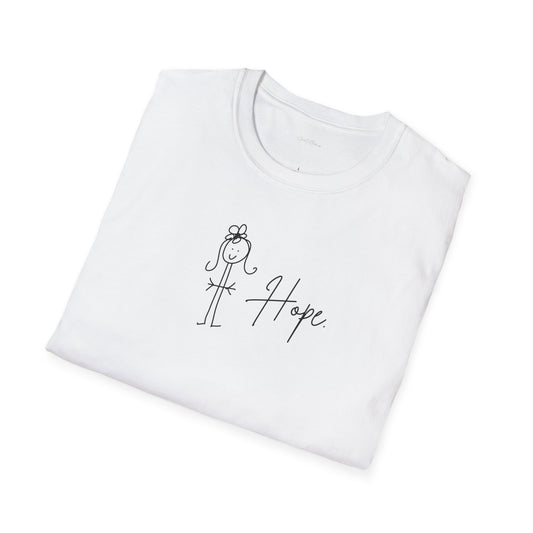 Hope Unisex Softstyle T-Shirt - Funny Tee for from ClaireOutThere