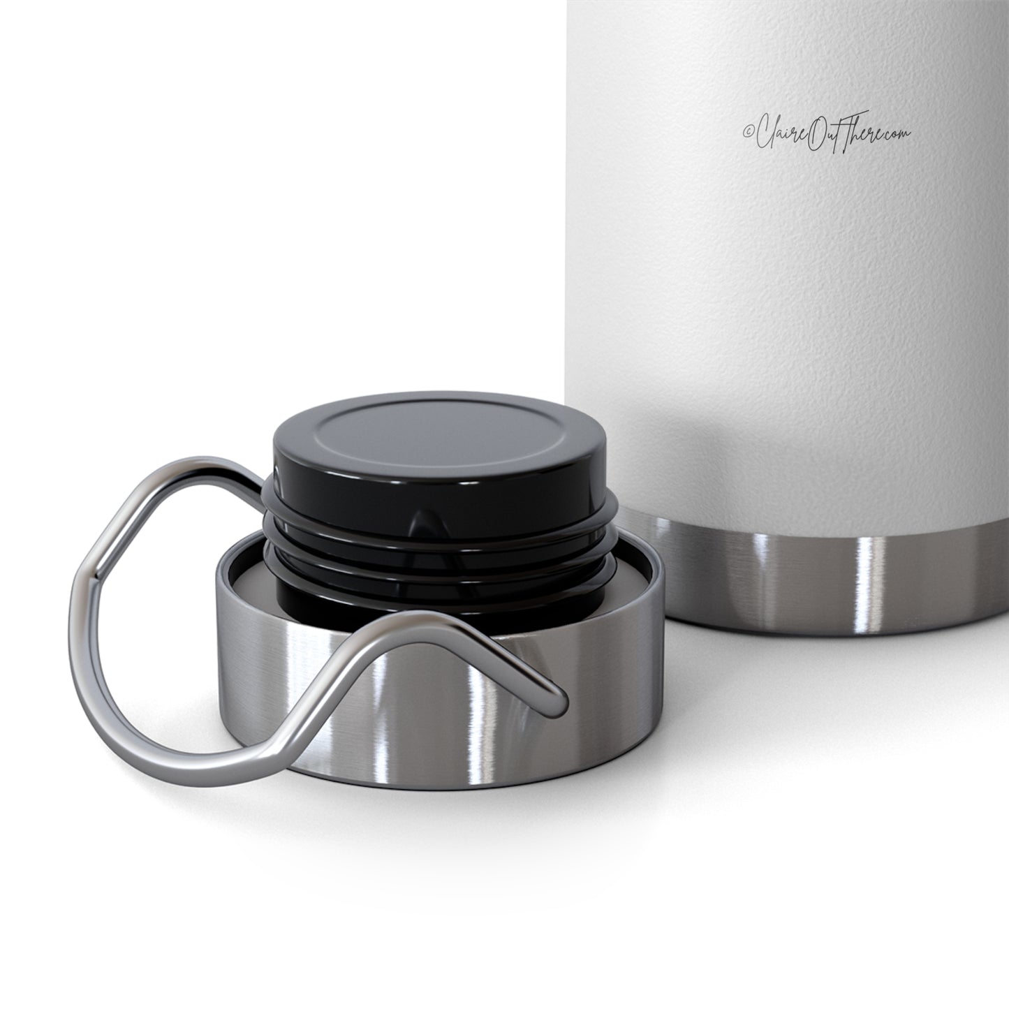 Yes, Please! Copper Vacuum Insulated Bottle from ClaireOutThere- 22oz