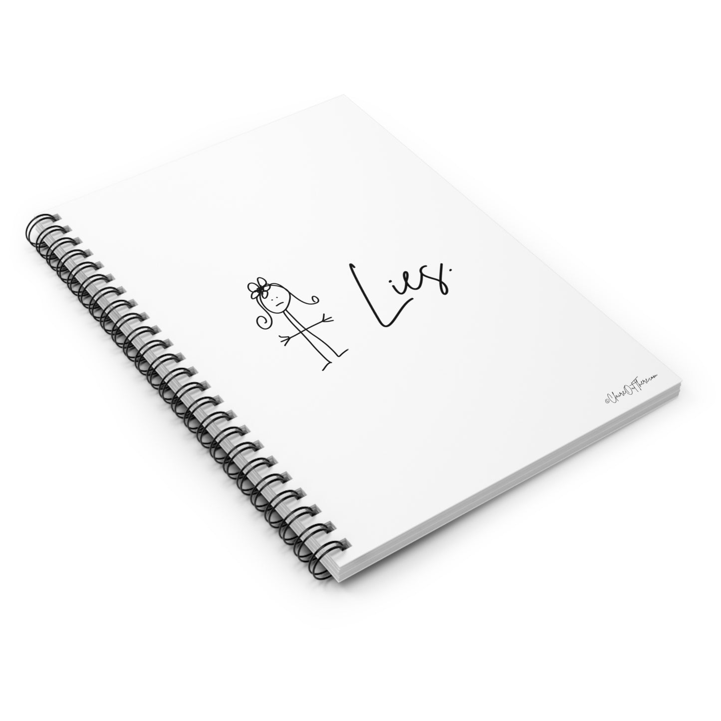 Lies Journal/Notebook by ClaireOutThere!